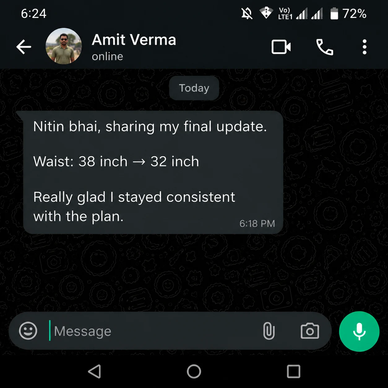 Ankit 10-Week Belly Fat Transformation