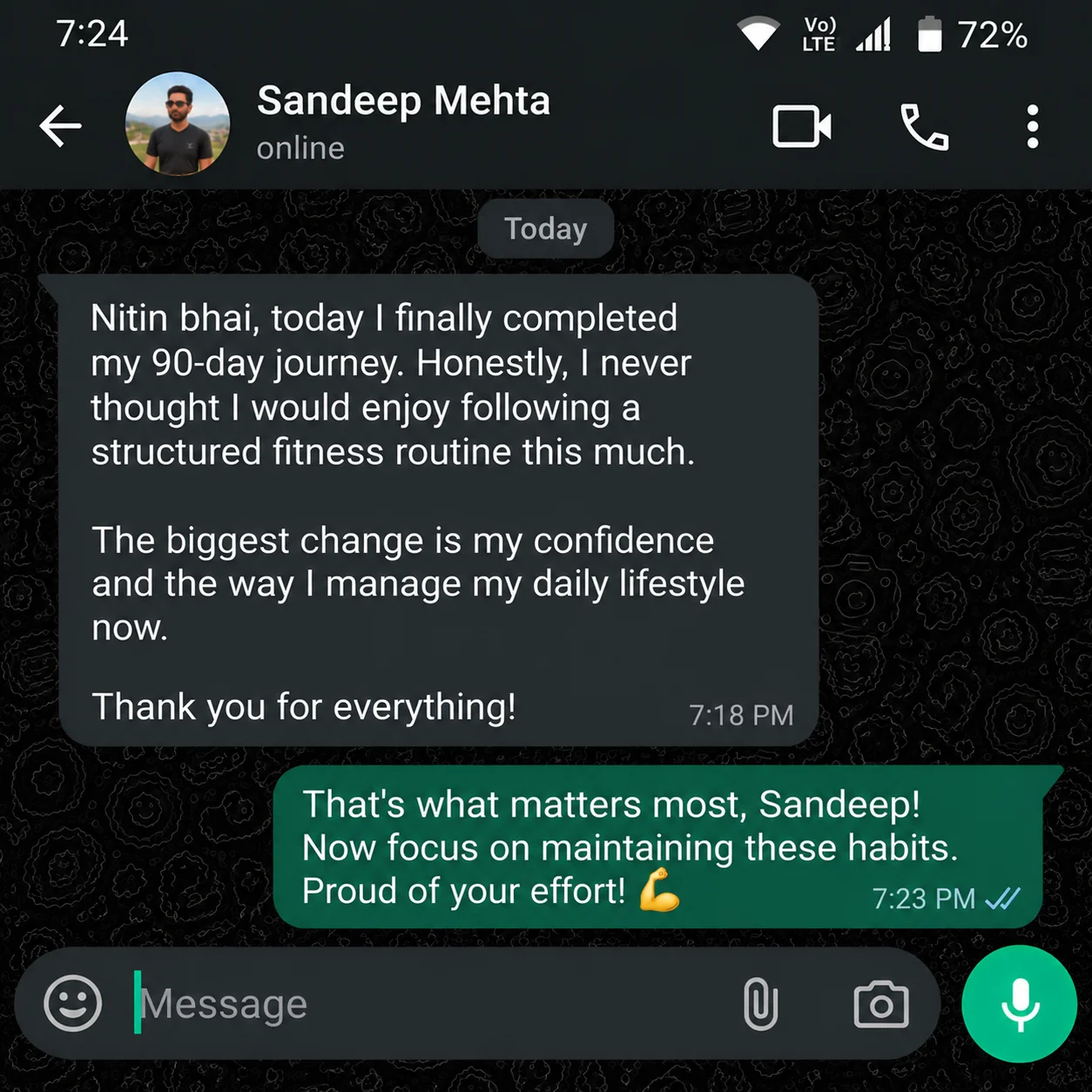Vivek 12-Week Pure Fat Loss Transformation